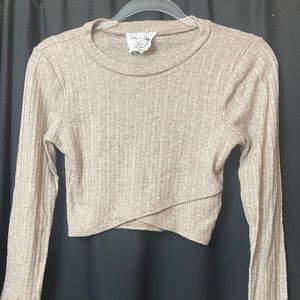 Sadie and Sage Long Sleeve Crop Top